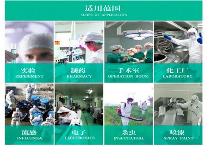 Анти- статический устранимый костюм Ковералл, Ковералльс корпии свободные от химические устойчивые