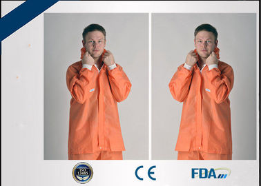 Lint Free Disposable Protective Coverall For Dust / Bacterial / Virus Invading Prevention