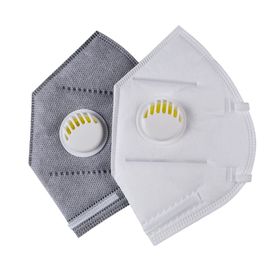 Breathable Valve FFP2 Filter Mask , Disposable Dust Mask High Efficiency